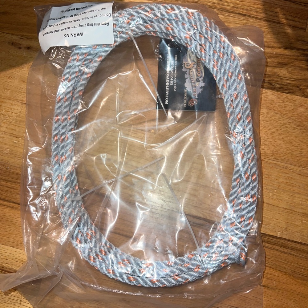 Kids Play Rope - Gray and Orange